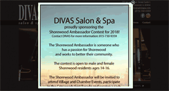 Desktop Screenshot of divassalonspa.com